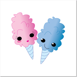 Cotton Candy Cuties Posters and Art